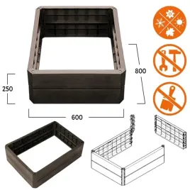 solidna-grzadka-ogrodowa-4-panele-kwietnik-garantia-ergo-quadro-m-80x60-cm