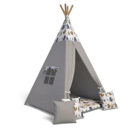 namiot-tipi-wigwam-3-szt-poduszka-mata-kolor-szary-przyjaciele-6