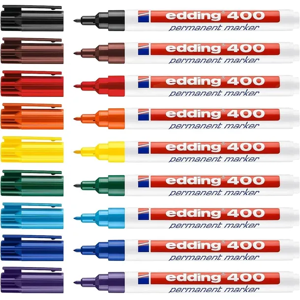 marker-permanentny-400-1mm-brazowy-edding-stan-nowy