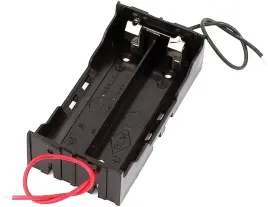 koszyk-2-x-18650-blaszki-przewody-36v-rownolegle