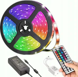 tasma-led-rgb-5050-45m-wodoodporna-pilot-zasilacz-zestaw