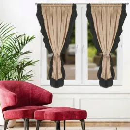 komplet-zaslon-dekoracyjnych-250x150cm-bezowy-czarny-falbanka-tasma-zaslony