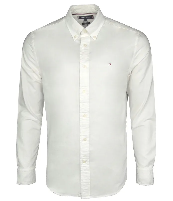 tommy-hilfiger-koszula-meska-biala-l-stan-nowy