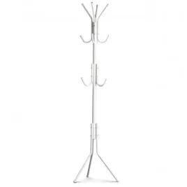 bialy-wieszak-stojacy-metalowy-11-haczykow-modernhome
