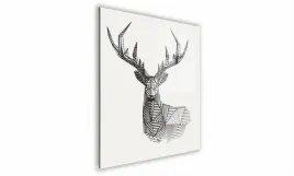 obraz-na-szkle-kwadratowy-70x70cm-035-jelen