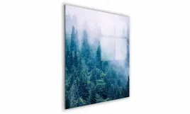 obraz-na-szkle-kwadratowy-70x70cm-053-las-we-mgle