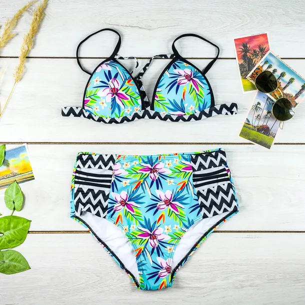 stroj-bikini-wysoki-stan-aztec-boho-floral-l-model-sapphire-18bk175