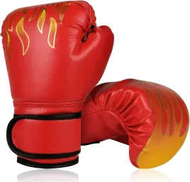 czerwone-rekawice-bokserskie-dla-dzieci-ogniste-boks-ogien-6oz-prezent