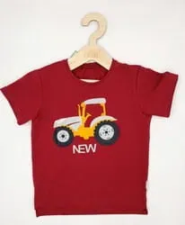 t-shirt-chlopiecy-bawelna-polskie-traktor-aipi-122-bordowy