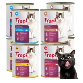 tropi-mokra-karma-puszki-zestaw-dla-kota-mix-4-smakow-8x830g