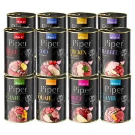 dolina-noteci-piper-premium-mokra-karma-dla-psa-puszki-mix-smakow-16x400g