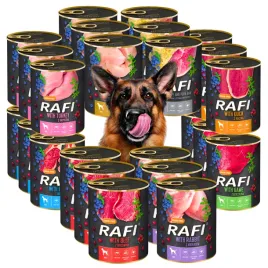 rafi-bez-zboz-mokra-karma-puszki-dolina-noteci-mix-smakow-dla-psa-24x800g