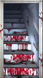 dekoracja-drzwi-halloween-straszne-przerazajace-mroczna-ozdoba-krew-schody