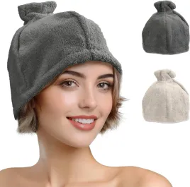 miekka-czapka-do-sauny-ochronne-nakrycie-glowy-czepek-bawelniany-szary