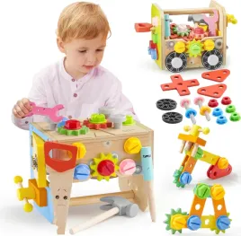 drewniany-stol-warsztatowy-narzedzia-dzieci-niemowleta-zabawka-montessori