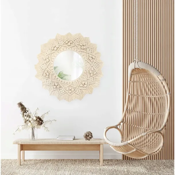 okragle-lustro-boho-duze-scienne-55cm-naturalne-stan-nowy