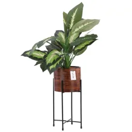 doniczka-ceramiczna-ciemne-drzewo-oslonka-na-stojaku-metal-kwietnik-h33cm
