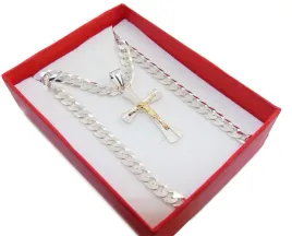 srebrny-lancuszek-meski-pancerka-6mm-55cm-krzyz