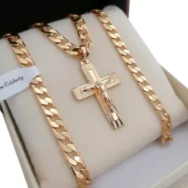 zloty-lancuszek-meski-pancerka-krzyzyk-18k-55cm-prezent-dla-niego-gratisy