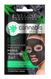 eveline-cannabis-skin-care-oczyszczajaco-matujaca-maska-weglowa-3w1