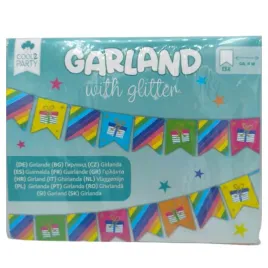 girlanda-urodzinowa-dekoracja-z-brokatem-4m-mietowy-cool2party