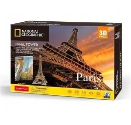 puzzle-3d-national-geographic-paryz-wieza-eiffla-80-elementow-cubic-fun