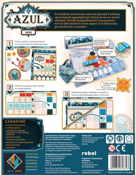 gra-azul-mini-rebel-stan-nowy-wydawca-inny