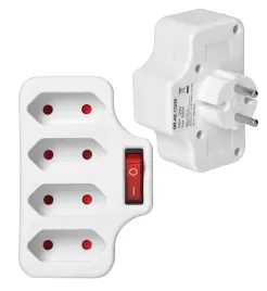 rozgaleznik-elektryczny-poczworny-zlodziejka-4x-gniazdo-plaskie-z-wlacznik