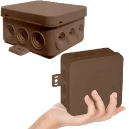 puszka-natynkowa-hermetyczna-na-klik-ip54-100x100x41mm-brazowa-1szt-viplast