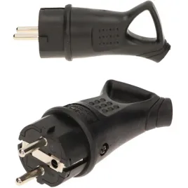 wtyk-wtyczka-warsztatowa-uni-schuko-gumowa-uziemienie-uchwyt-ip44-czarna