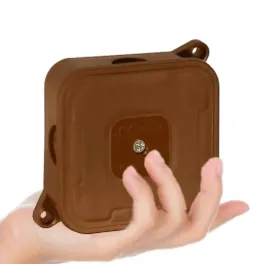 puszka-hermetyczna-natynkowa-z-uchwytami-4-wlotowa-85x85x35-mm-brazowa-1szt