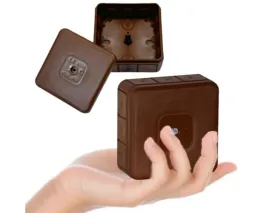 puszka-elektryczna-hermetyczna-natynkowa-12-wlotowa-85x85x37mm-brazowa-1szt