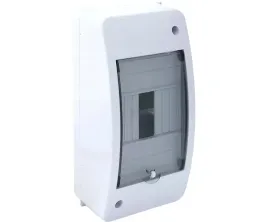 rozdzielnica-natynkowa-skrzynka-1x4-z-klapka-listwa-zaciskowa-4-moduly-ip42
