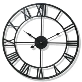 zegar-scienny-duzy-metalowy-retro-loft-rzymski