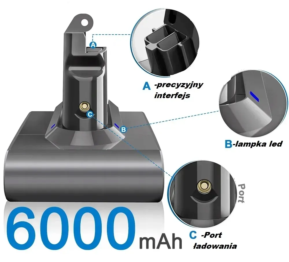 akumulator-do-odkurzacza-dyson-v6-moc-6000mah-stan-nowy
