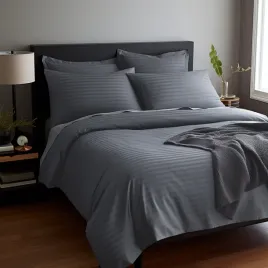 posciel-satyna-bawelniana-cizgili-anthracite-160x200-exclusive