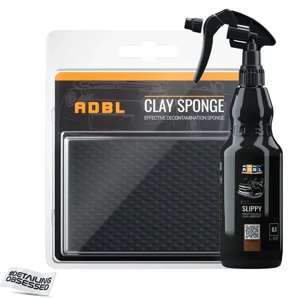 adbl-slippy-500ml-clay-sponge-zestaw-do-glinkowania-lakieru-pojemnosc-opakowania-500-g