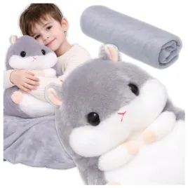 paczb-allvo-szary-chomik-maskotka-pluszak-z-kocykiem-100x80cm-z3287