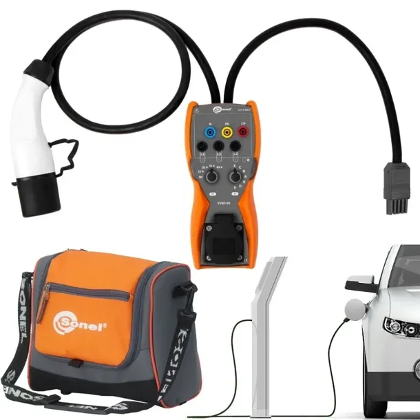 Adapter do Testowania Stacji Ładowania Pojazdów EVSE-01 Tester Ładowarek