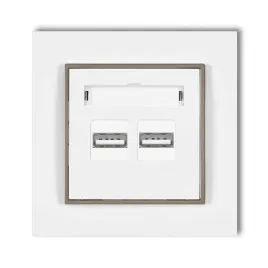 gniazdo-ladowarka-2xusb-3-1a-z-ramka-mini-kolor-bialy-czekoladwy