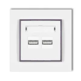gniazdo-ladowarka-2xusb-3-1a-z-ramka-mini-kolor-bialy-wrzosowy