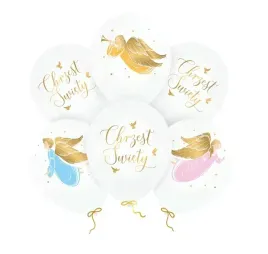 balony-chrzest-swiety-anioly-golebie-6-sztuk