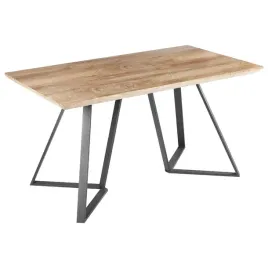 stol-do-jadalni-140-x-80-cm-jasne-drewno-z-brazowy
