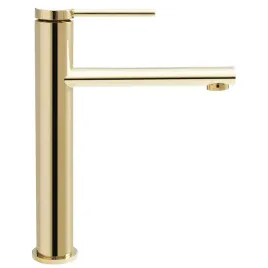 bateria-umywalkowa-rea-oval-zlota-kran-27-cm