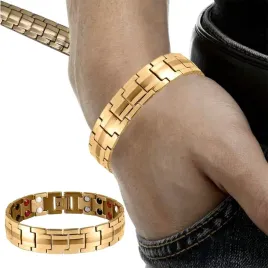 zlota-zdrowotna-bransoleta-magnetyczna-gruba