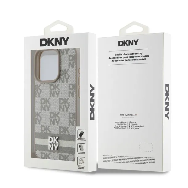 etui-dkny-do-iphone-15-pro-max-pu-leather-checkered-pattern-and-stripe-bez-kolor-bezowy