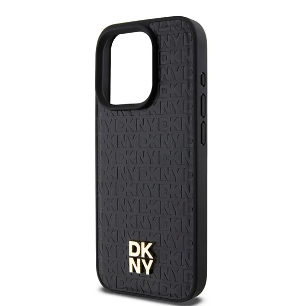 etui-dkny-do-iphone-15-pro-czarny-hardcase-leather-pattern-monogram-metal-marka-dkny