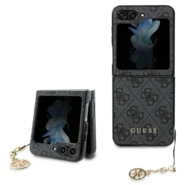 guess-guhczf5gf4ggr-f731-z-flip5-szary-grey-hardcase-4g-charms-collection