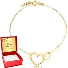 zlota-bransoletka-585-dwa-serca-serduszka-zloto-14k-grawer