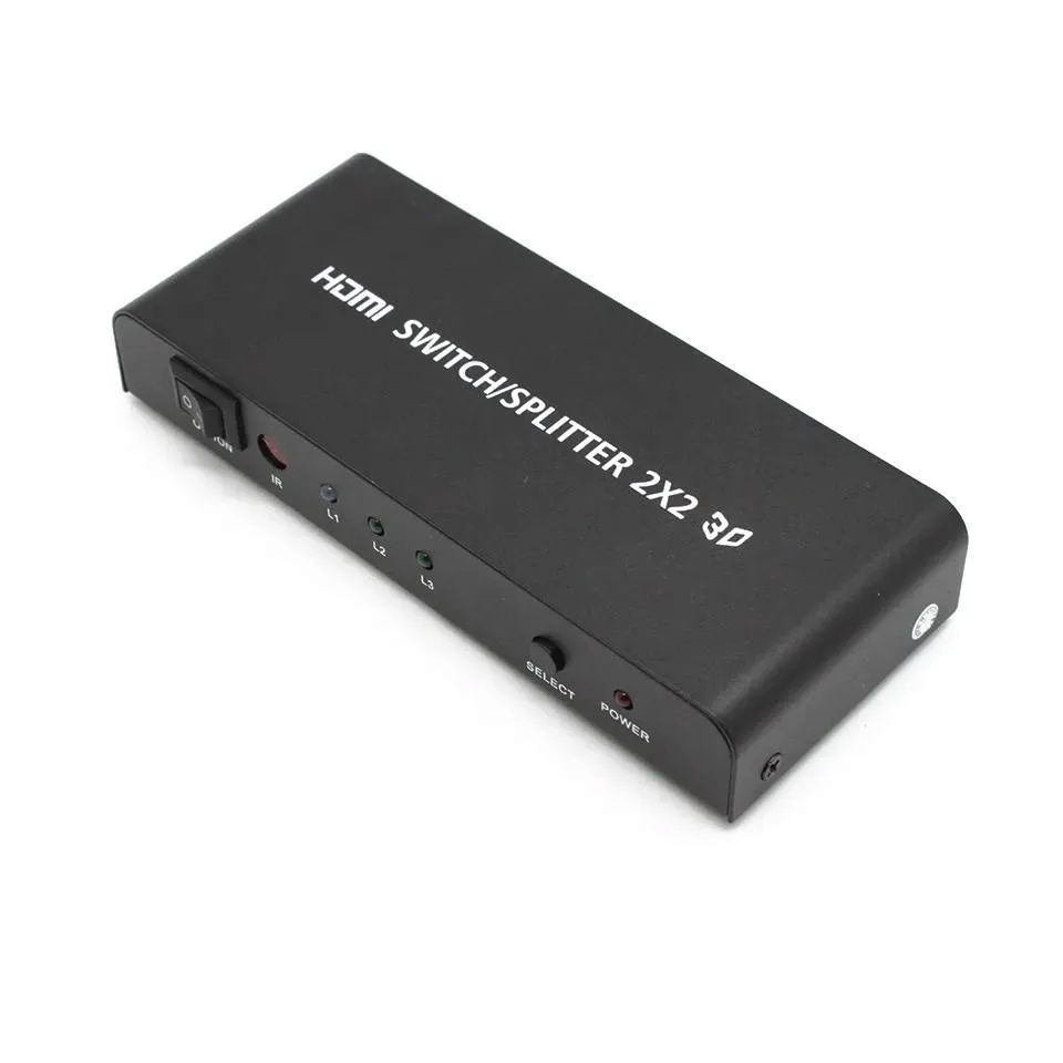 switch-splitter-hdmi-2x2-3d-matrix-2-2-pilot-wwa-stan-nowy